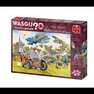 Caixa de puzzle Wasgij Destiny puzzle 5 Time Travel Retro 1000 peças
