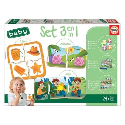 Conjunto educativo 'Baby Set 3 en 1' para crianças