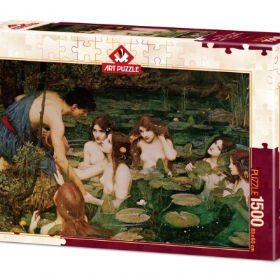 Caixa de puzzle ART PUZZLE 1500 peças com pintura clássica de figuras humanas junto à água