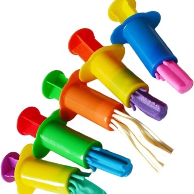 Conjunto de marcadores coloridos com pontas de esponja