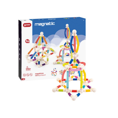 Bricks Construções Magnéticas STEAM 54 Peças 163625