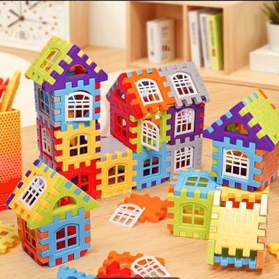 Jogo Creatividade Blocos de Construção Geometricos C/310 Pçs 3501013