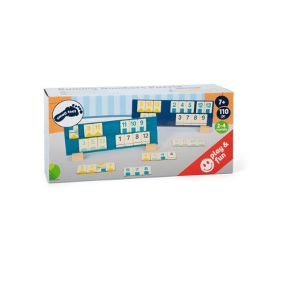 Jogo Smart Tools Play & Fun com peças de números em caixa colorida