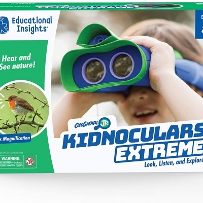 Embalagem de binóculos coloridos para criança Kidnoculars Extreme