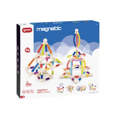 Bricks Construções Magnéticas STEAM 54 Peças 163625