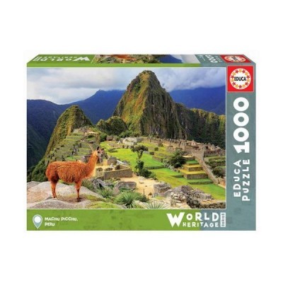 Caixa de puzzle EDUCA 1000 peças Machu Picchu Peru