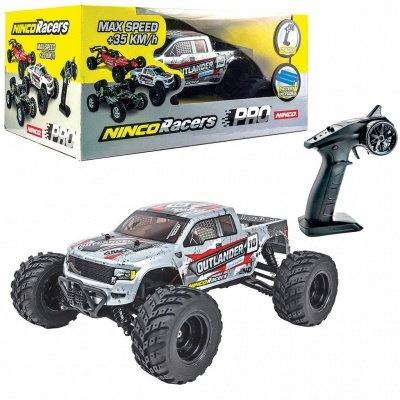 Carro telecomandado Ninco Racers Outlander com controlador e embalagem