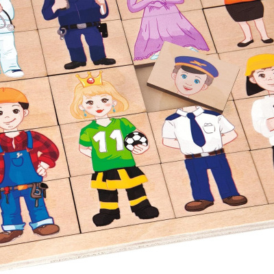 Puzzle Madeira 30 Peças Profissões FSC 5408 Puzzle Madeira 30 Peças Profissões FSC 5408