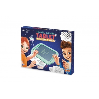 Embalagem de jogo infantil Travel Games Tablet com ilustração de crianças