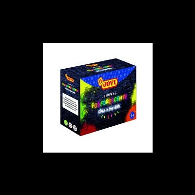 Caixa de giz de cera fluorescente JOVI