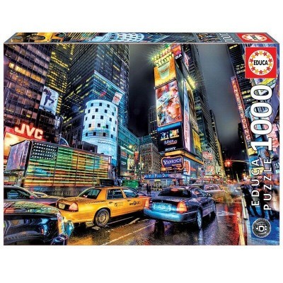 Caixa de quebra-cabeças EDUCA 1000 peças com imagem de Nova Iorque à noite