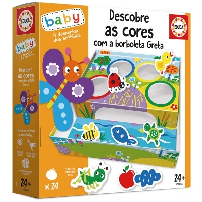 Jogo educativo colorido 