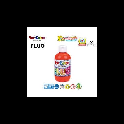 Frasco de tinta vermelha fluorescente Toy Color para crianças