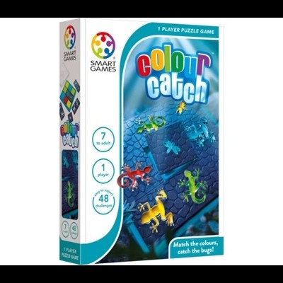 Caixa do jogo de puzzle Colour Catch da Smart Games