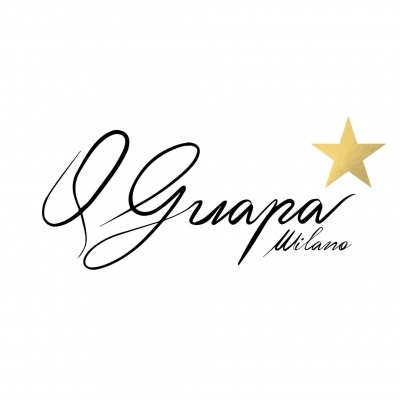 Logotipo Guapa Milano com estrela dourada