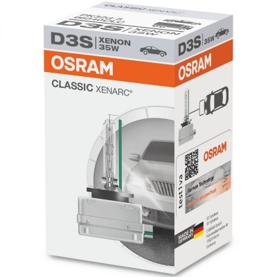 Embalagem de lâmpada automóvel OSRAM D3S 35W Xenon