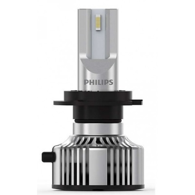 lâmpada LED automóvel Philips prateada com dissipador preto