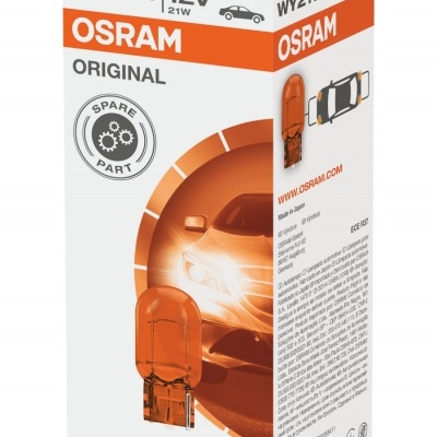 Caixa de lâmpada automóvel OSRAM WY21W 12V 21W