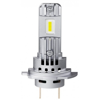 Lâmpada LED prateada para farol automóvel com chip amarelo