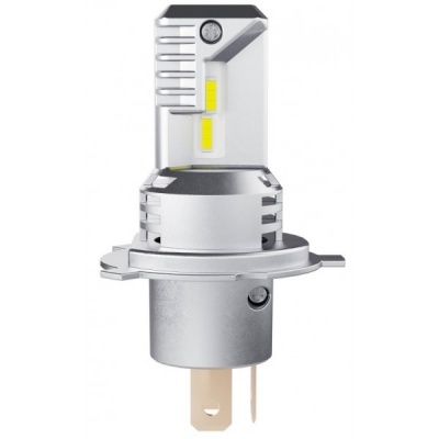 Lâmpada LED para automóvel prateada com LED amarelo