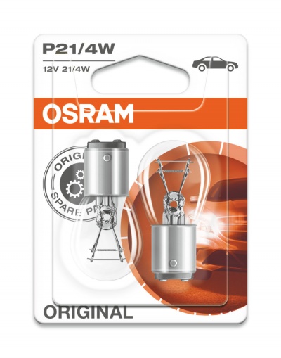 Embalagem de lâmpadas automotivas Osram P21/4W 12V 21/4W