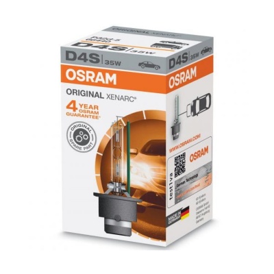 Caixa da lâmpada automóvel OSRAM D4S 35W Original Xenarc com garantia e informações