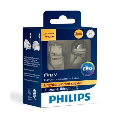 Pacote de lâmpada LED PHILIPS X-tremeUltinon LED AMBER 12 V
