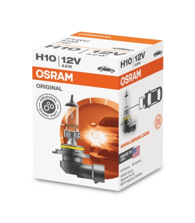 Caixa de lâmpada automóvel Osram H10 12V