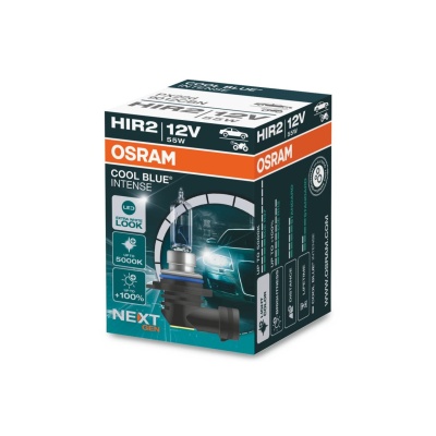 Embalagem da lâmpada automotiva OSRAM COOL BLUE INTENSE HIR2 12V 55W