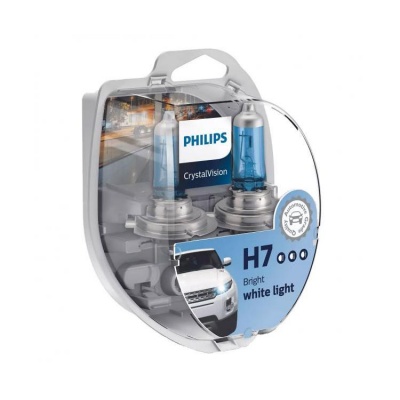 Pack de lâmpadas automóveis Philips H7 CrystalVision