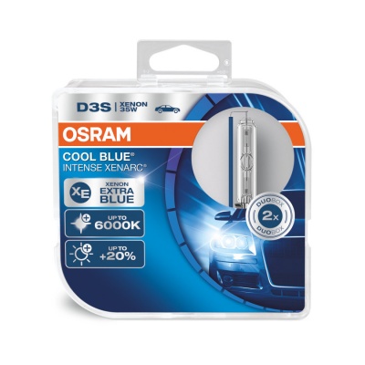 Embalagem de lâmpada automóvel OSRAM COOL BLUE INTENSE XENARC
