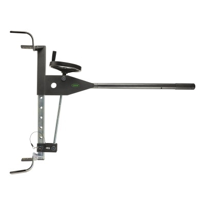 Ferramenta de aperto para madeira em metal com alavanca preta