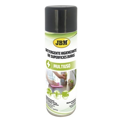 Lata spray detergente higienizante superfícies duras JBM multiuso