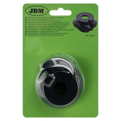 Ferramenta de instalação da correia elástica JBM em embalagem verde