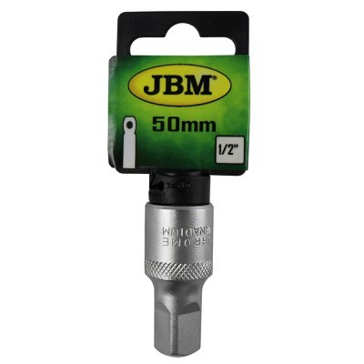 Chave adaptadora JBM de 50mm metal com embalagem verde e preta