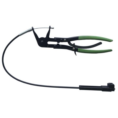 Alicate com cabo flexível e punhos verdes