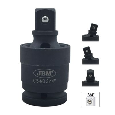 Adaptador metálico preto JBM 3/4 polegadas para ferramentas