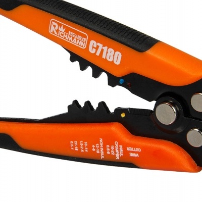 Alicate laranja e preto com texto branco RICHMANN C7180