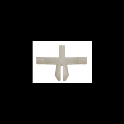 Clips de plástico branco em fundo branco