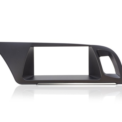 Suporte preto para ecrã de automóvel com base prateada