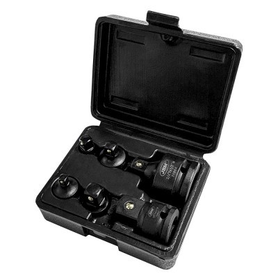 Caixa preta aberta com duas chaves de ferramenta pretas dentro