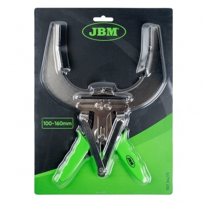 Alicate de expansão de molas JBM com alças verdes em embalagem blister