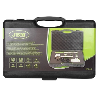 Estojo preto com ferramentas JBM para motores de scooter