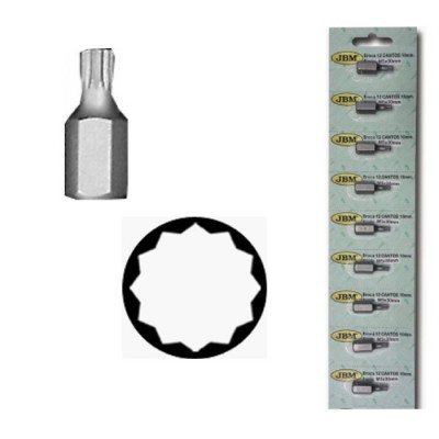 Conjunto de chaves torx JBM em embalagem plástica