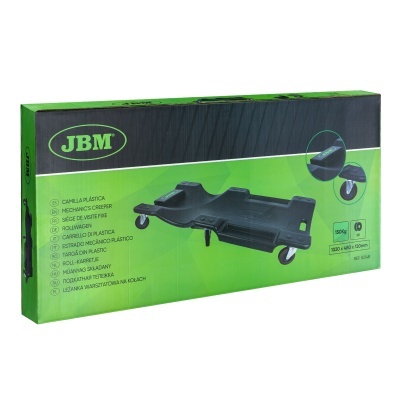 embalagem verde e preta de carrinho de plástico para mecânicos JBM