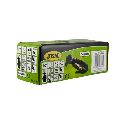 Embalagem verde e preta da JBM para peça composta com referência 53784