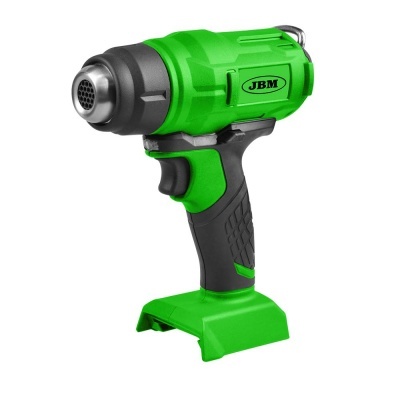 Ferramenta elétrica pistola verde e preto com logótipo JBM