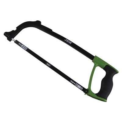 Arco de serra preto com cabo verde e preto