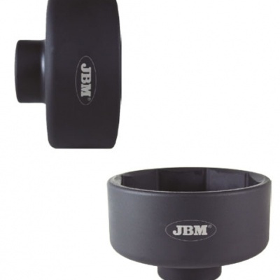 Chaves de caixa pretas de metal com logótipo JBM