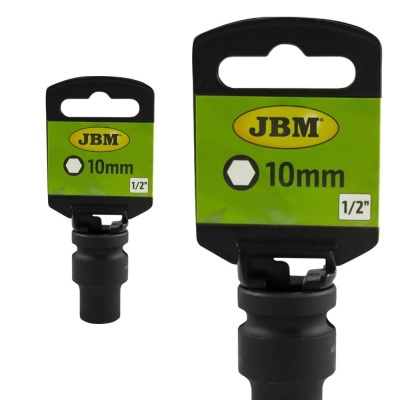 Ferramenta de metal JBM 10mm 1/2 polegada com etiqueta verde e amarela